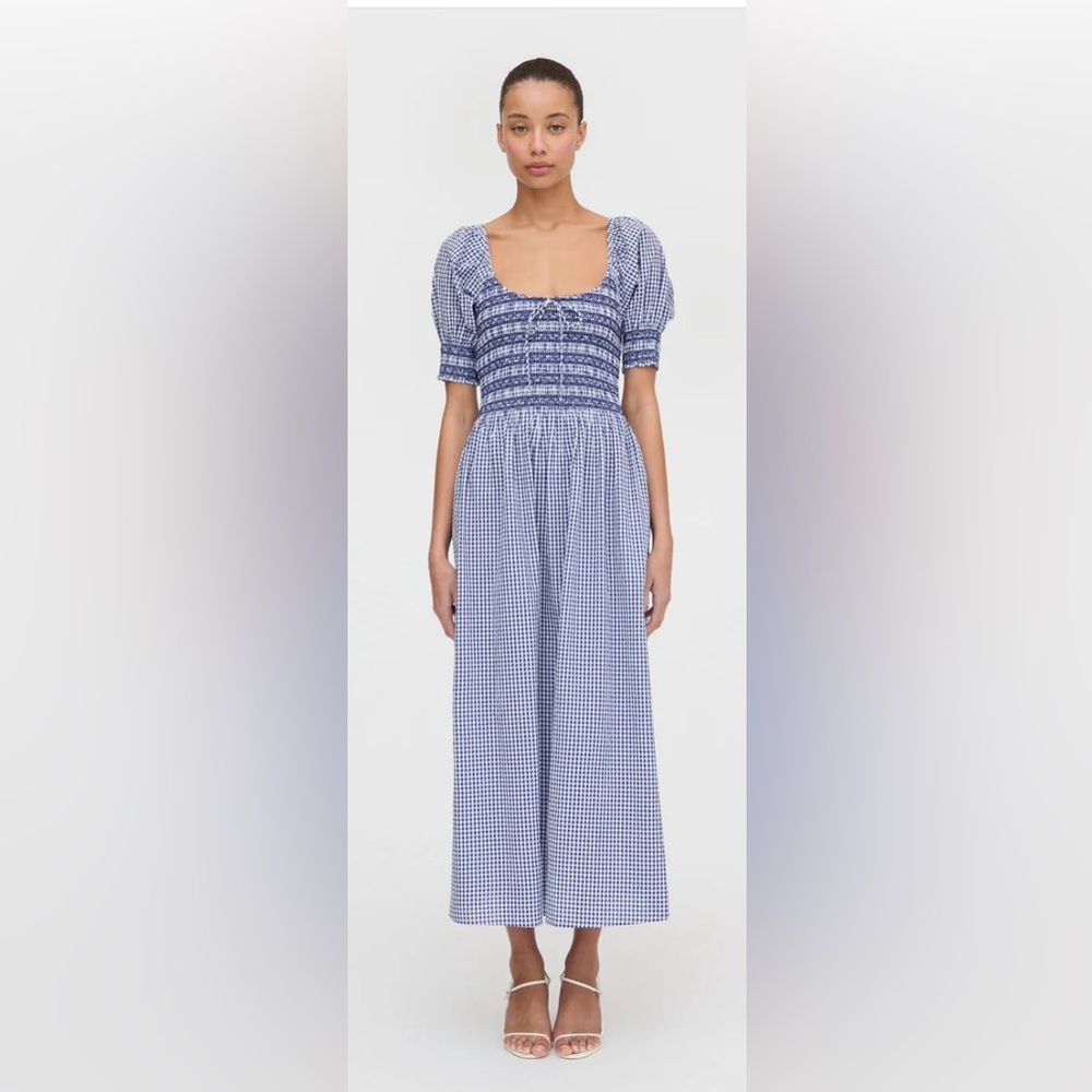 Hill House Blue Madeline Midi Dress